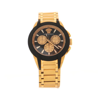 Versace Character Chronograph Quartz Watch Stainless Steel 42