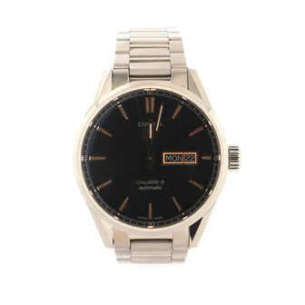 Tag Heuer Carrera Calibre 5 Automatic Watch Stainless Steel and Rose Gold 41