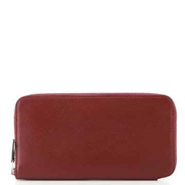 Hermes Azap Zip Around Wallet Silk'in Epsom Long
