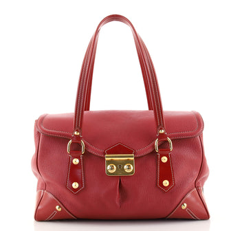 Louis Vuitton Suhali L'Absolu de Voyage Handbag Leather Red 2283381