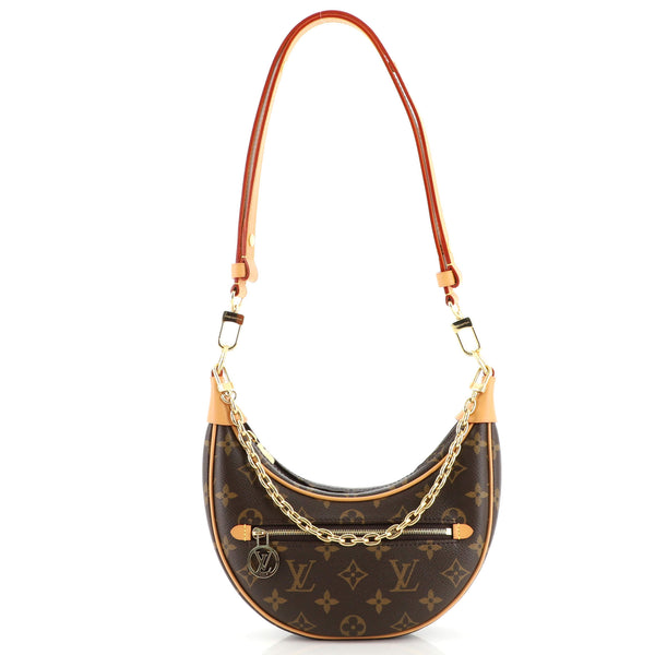Loop leather handbag Louis Vuitton Brown in Leather - 33998879