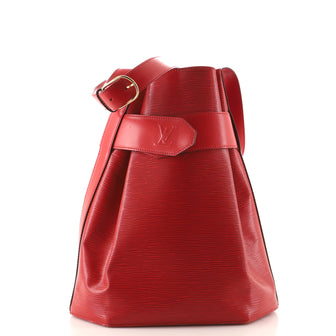 Louis Vuitton Vintage Sac d'Epaule Handbag Epi Leather GM