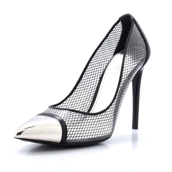Louis Vuitton Women's Urban Twist Pumps PVC and Mesh with Leather