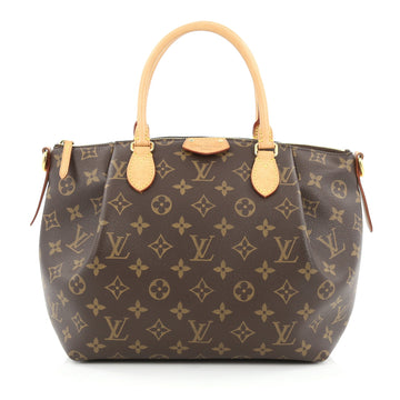 Louis Vuitton Turenne Handbag Monogram Canvas PM Brown