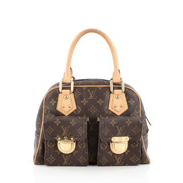 Louis Vuitton Manhattan Handbag Monogram Canvas PM
