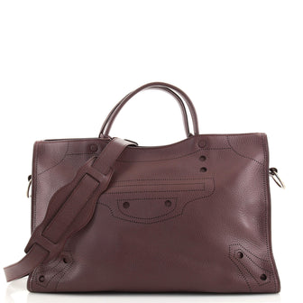Balenciaga Blackout City Bag Leather Medium