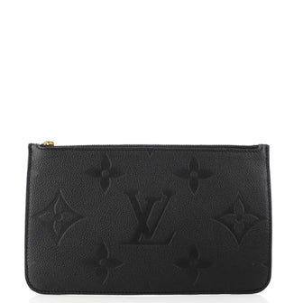 Louis Vuitton Neverfull Pochette Monogram Empreinte Giant Large