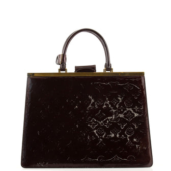 Louis Vuitton Deesse Handbag Monogram Vernis GM