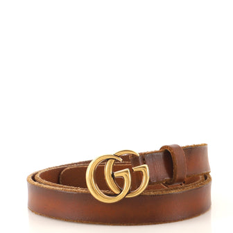 Gucci GG Marmont Belt Leather Thin