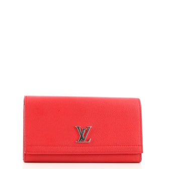 Louis Vuitton Lockme II Wallet Calfskin