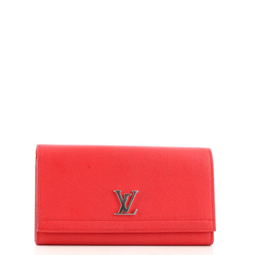 Louis Vuitton Lockme II Wallet Calfskin