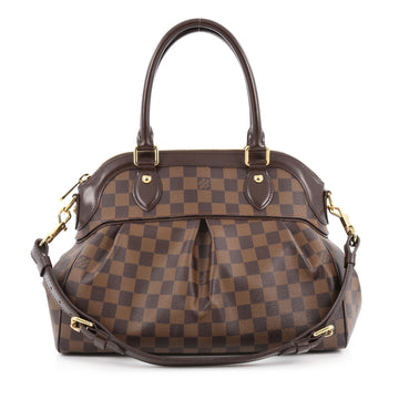 Louis Vuitton Trevi Handbag Damier PM Brown