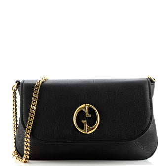 Gucci 1973 Chain Shoulder Bag Leather Medium