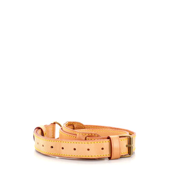 Louis Vuitton Keepall Shoulder Strap Vachetta Leather 25mm