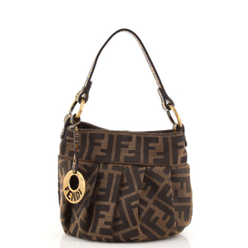 Fendi Chef Handle Bag Zucca Canvas Mini
