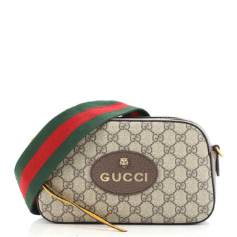 Gucci Neo Vintage Camera Messenger Bag GG Coated Canvas