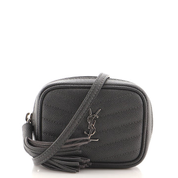 Saint Laurent Lou Camera Bag Matelasse Chevron Leather Baby