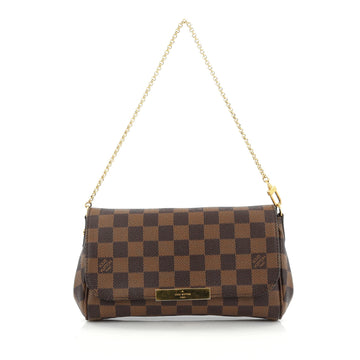 Louis Vuitton Favorite Handbag Damier PM Brown