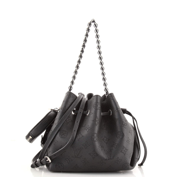 Louis Vuitton LV bella bucket bag new Black Leather ref.649871