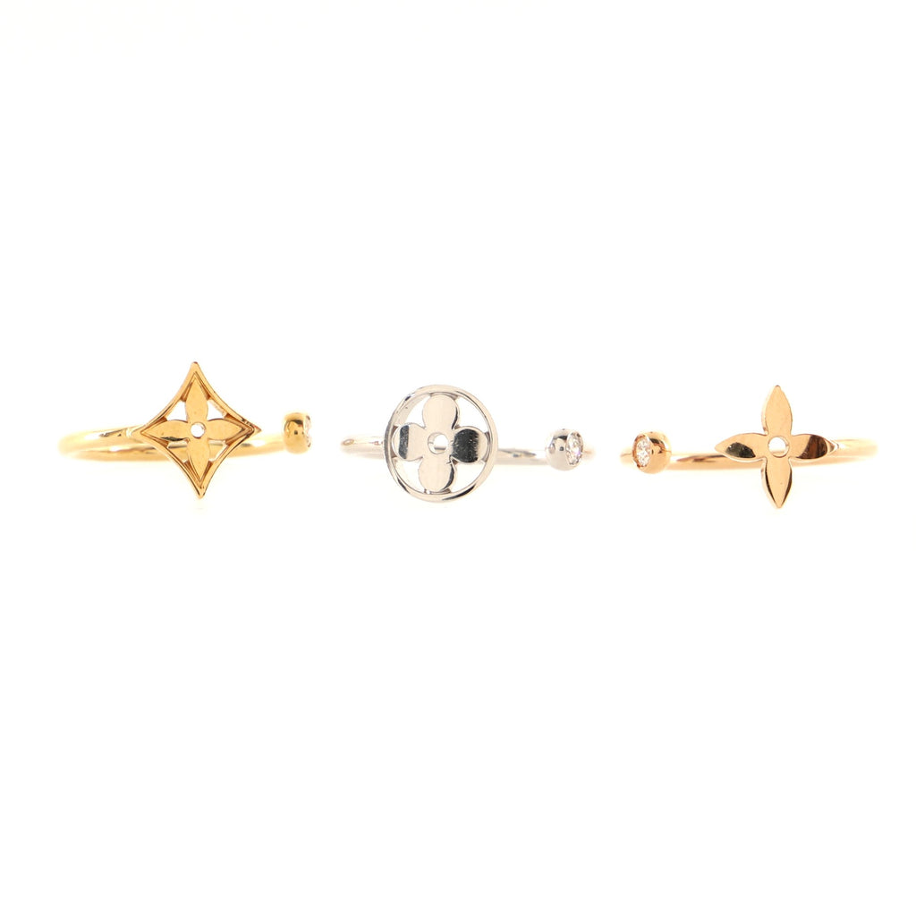 Louis Vuitton Idylle Blossom Xl Long Earrings, 3 Golds And Diamonds |  ModeSens