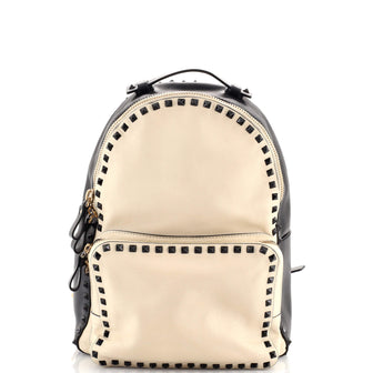 Valentino Rockstud Backpack Leather Medium