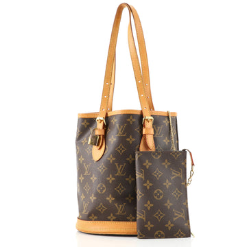 Louis Vuitton Petit Bucket Bag Monogram Canvas