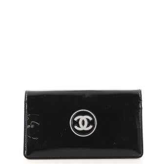 Chanel CC L-Yen Wallet Patent Long