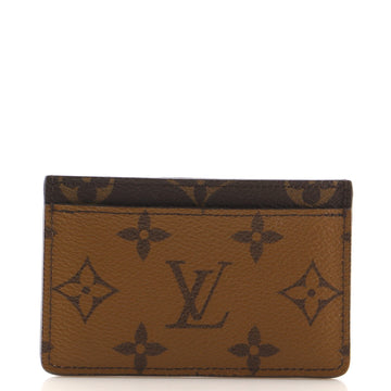 Louis Vuitton Card Holder Reverse Monogram Canvas