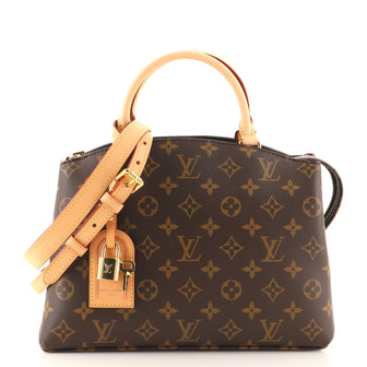 Louis Vuitton Petit Palais Handbag Monogram Canvas