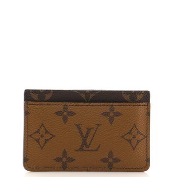 Louis Vuitton Card Holder Reverse Monogram Canvas