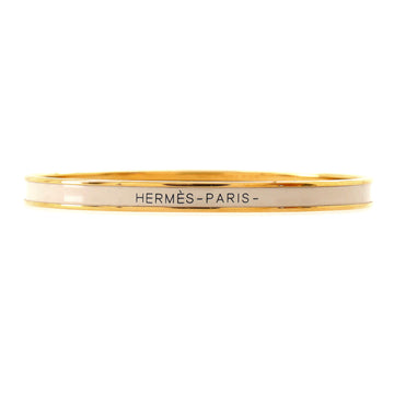 Hermes Uni Bangle Bracelet Enamel Extra Narrow