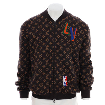 Louis Vuitton Men's LV x NBA Graphic Blouson Monogram Wool