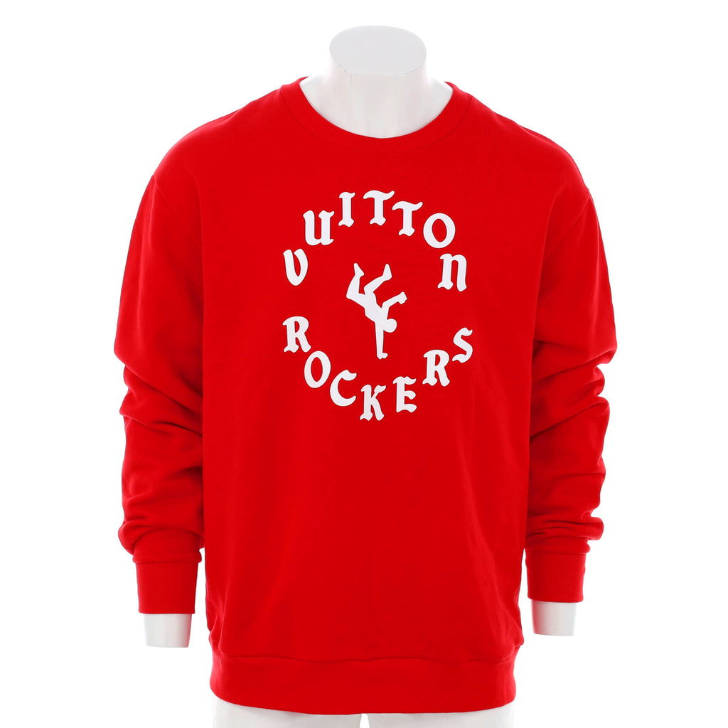 Louis Vuitton Red Vuitton Rockers Sweater