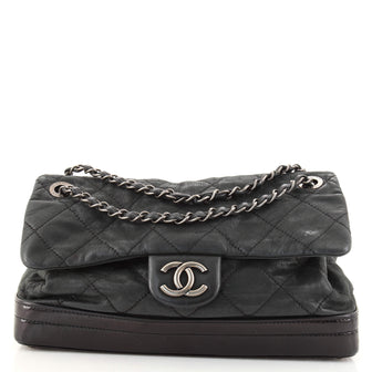 Chanel VIP Flap Bag Quilted Iridescent Calfskin