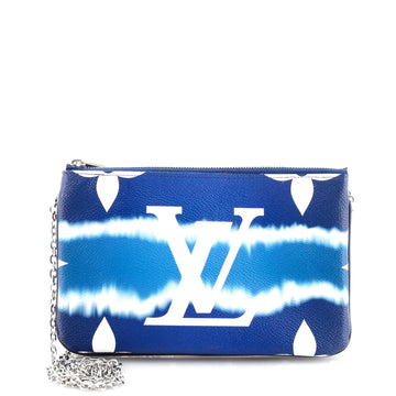 Louis Vuitton Double Zip Pochette Limited Edition Escale Monogram Giant