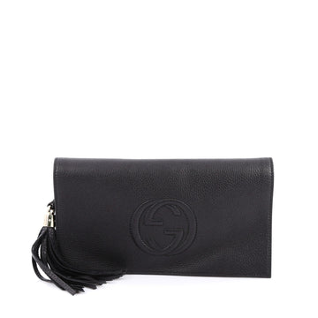 Gucci Soho Clutch Leather black