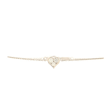 Tiffany & Co. Sentimental Heart Bracelet Platinum with Diamonds