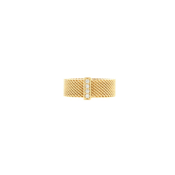 Tiffany & Co. Somerset Ring 18K Yellow Gold with Diamonds