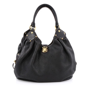 Louis Vuitton XL Hobo Mahina Leather black