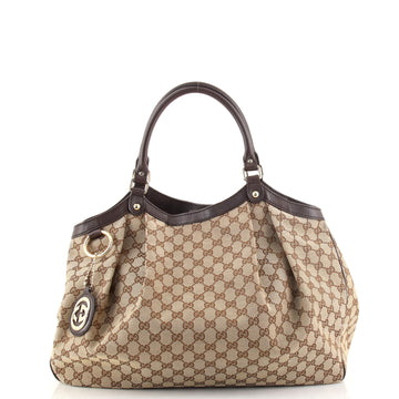 Gucci Sukey Tote GG Canvas Large
