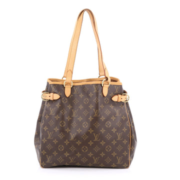 Louis Vuitton Batignolles Handbag Monogram Canvas Vertical