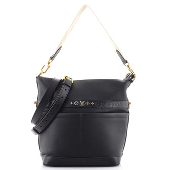 Louis Vuitton Cruiser Handbag Leather GM
