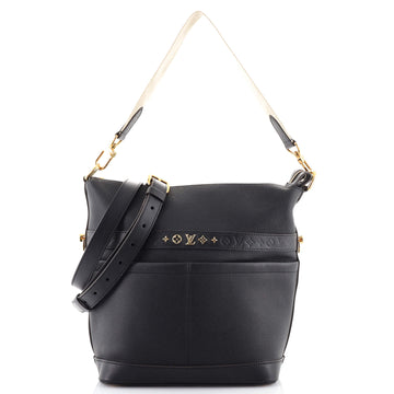Louis Vuitton Cruiser Handbag Leather GM