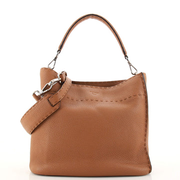 Fendi Selleria Anna Bucket Bag Leather