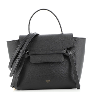 Celine Belt Bag Textured Leather Nano