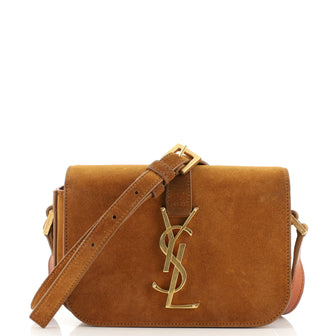 Saint Laurent Classic Monogram Universite Bag Suede Small