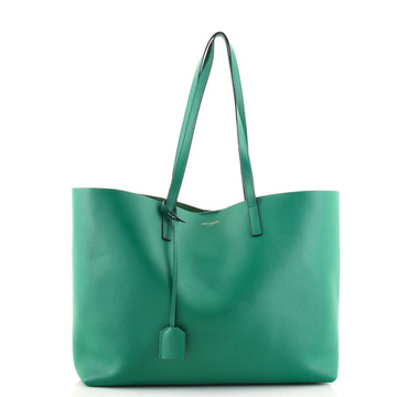 Saint Laurent Shopper Tote Leather Large