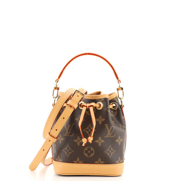 Louis Vuitton Noe NM Handbag Monogram Canvas Nano