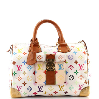 Louis Vuitton Speedy Handbag Monogram Multicolor 30