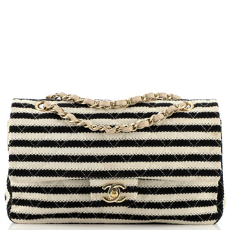 Chanel Coco Sailor Flap Bag Quilted Jersey Medium